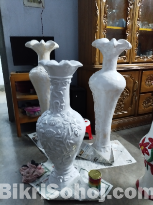 কাগজের তৈরি ফুলের টব